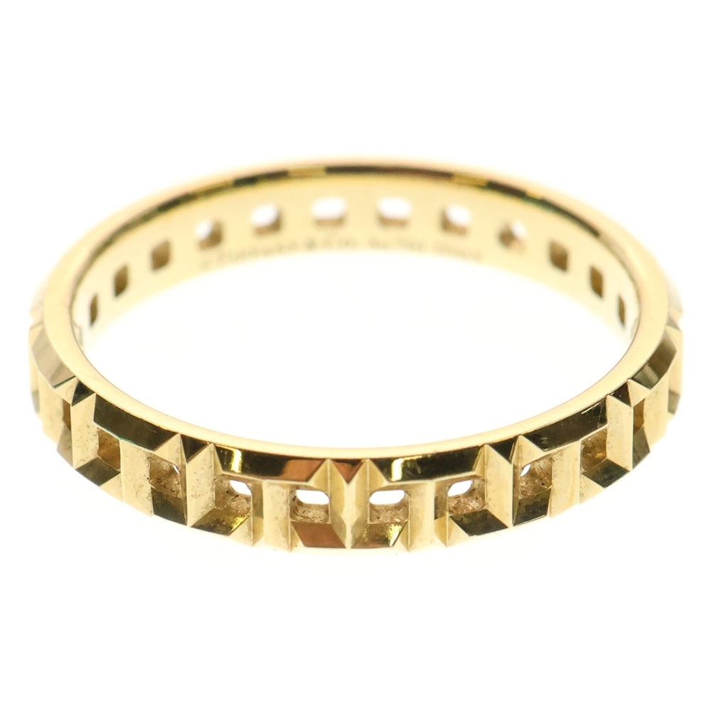 TIFFANY&Co(ティファニー) Tトゥルー ナロー リング 指輪 ゴールド Au750 3.8g #16