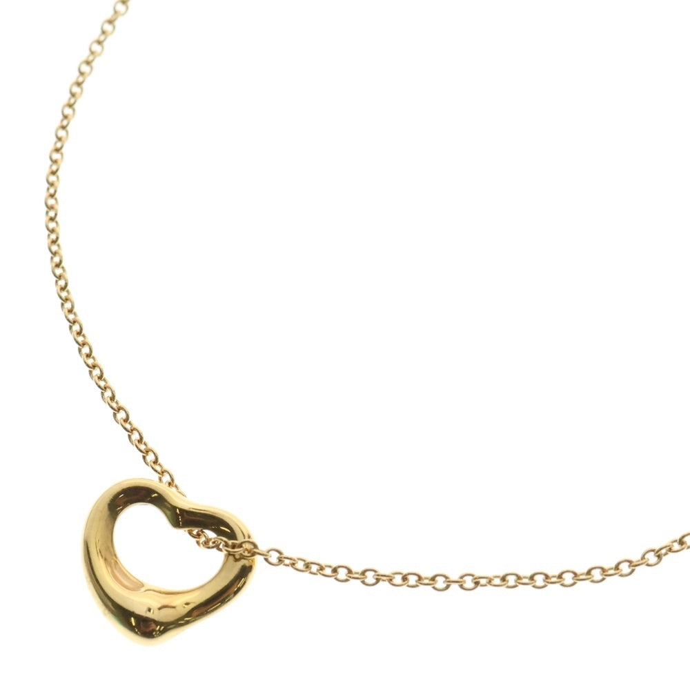 TIFFANY&Co(ティファニー) オープンハート ネックレス Au750 K18 PG ピンクゴールド ペンダント ジュエリー