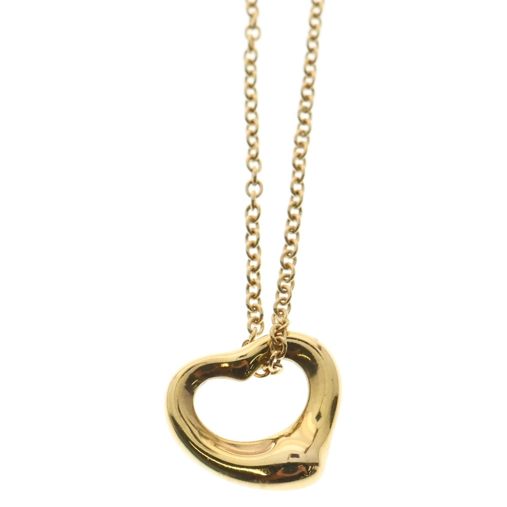 TIFFANY&Co(ティファニー) オープンハート ネックレス Au750 K18 PG ピンクゴールド ペンダント ジュエリー