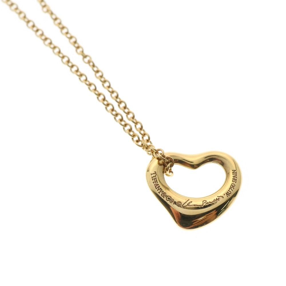 TIFFANY&Co(ティファニー) オープンハート ネックレス Au750 K18 PG ピンクゴールド ペンダント ジュエリー