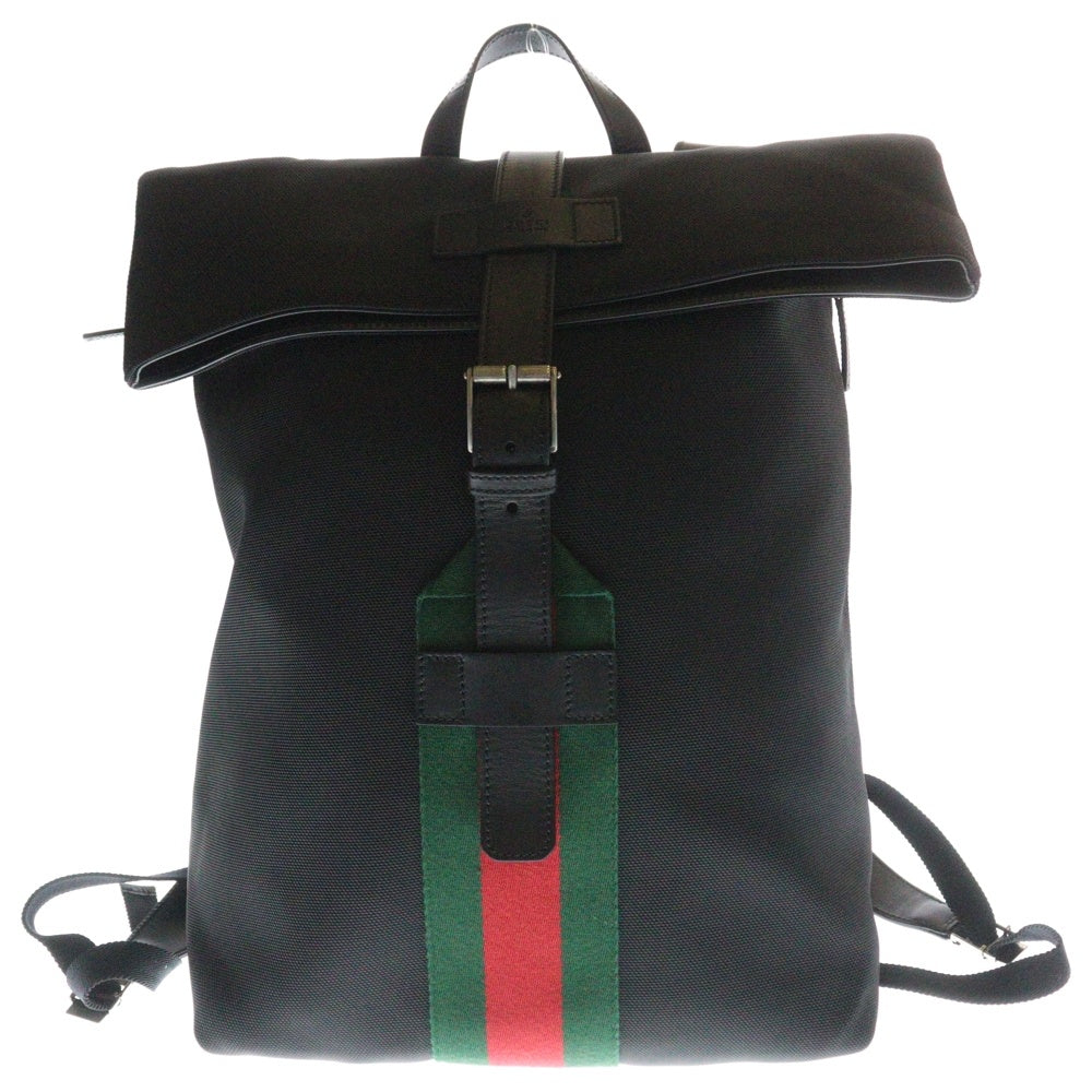GUCCI(グッチ) シェリーラインバックパック リュックサック ブラック 619749