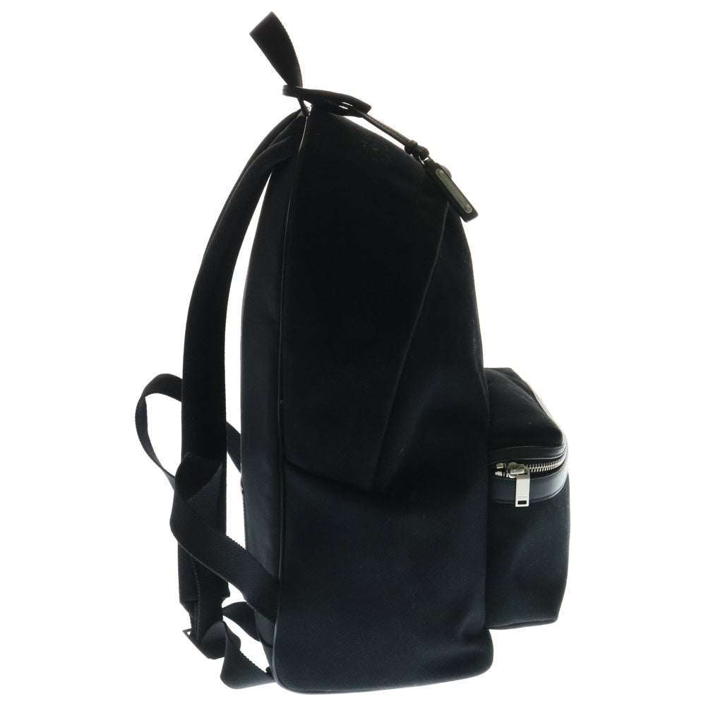 SAINT LAURENT PARIS(サンローランパリ) パリ シティ リュックサック ブラック キャンバス×レザー 534968
