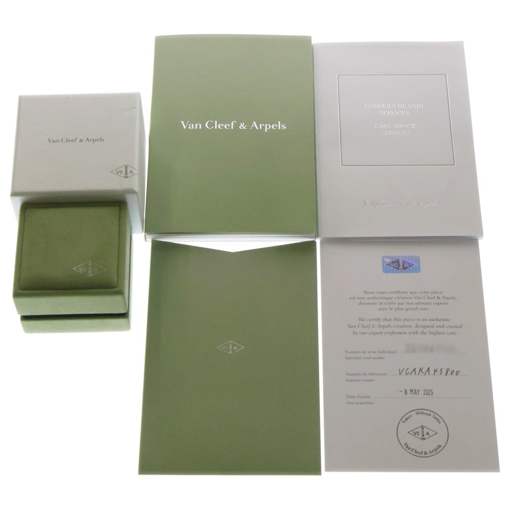 Van Cleef & Arpels(ヴァンクリーフアンドアーペル) ヴィンテージアルハンブラ オニキス ネックレス イエローゴールド Au750YG ジュエリー アクセサリー