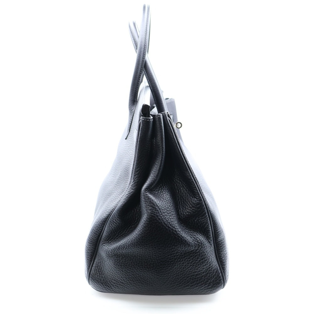 HERMES(エルメス) バーキン35 トゴ シルバー金具 ネイビー系 パープル×ブルー系 □H刻印 ハンドバッグ