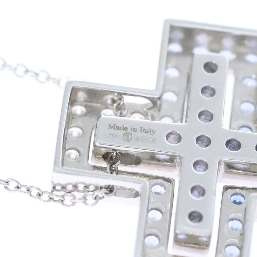 DAMIANI(ダミアーニ) ベルエポック アイスバーグ M ダイヤモンド サファイア ネックレス K18WG ホワイトゴールド ジュエリー