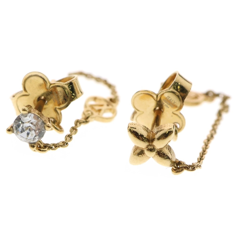 LOUIS VUITTON(ルイヴィトン) LVアイコニック・ストラス ピアス イヤーアクセサリー ゴールド