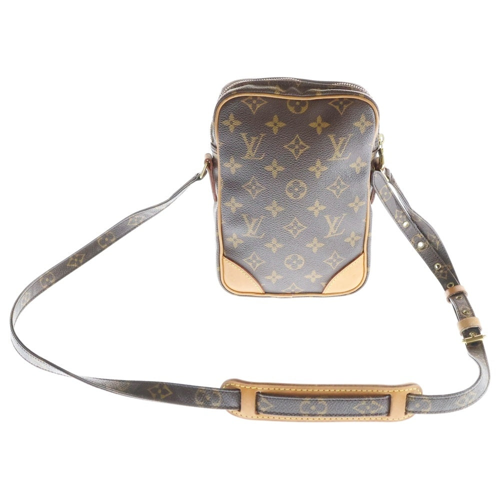 LOUIS VUITTON(ルイヴィトン) モノグラム アマゾン ショルダーバッグ ミニバッグ ブラウン ゴールド金具 レザー×PVC M45236
