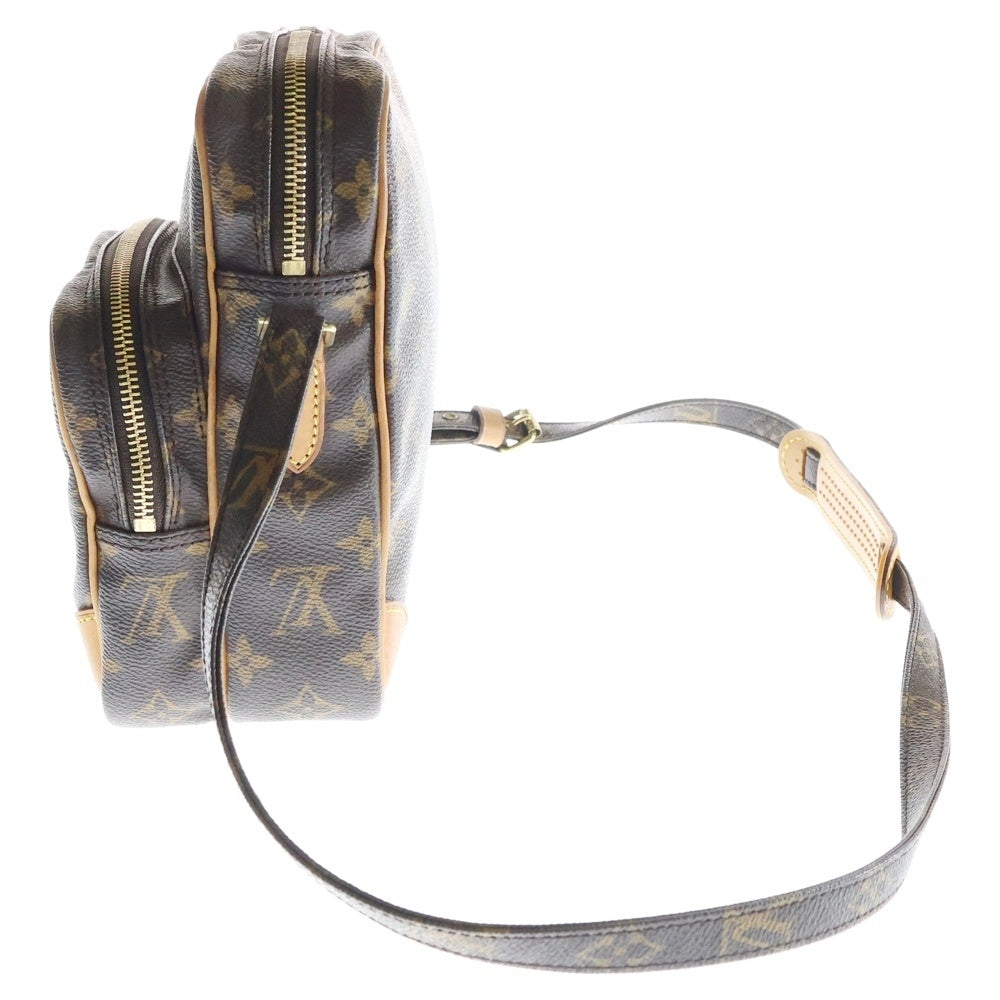 LOUIS VUITTON(ルイヴィトン) モノグラム アマゾン ショルダーバッグ ミニバッグ ブラウン ゴールド金具 レザー×PVC M45236