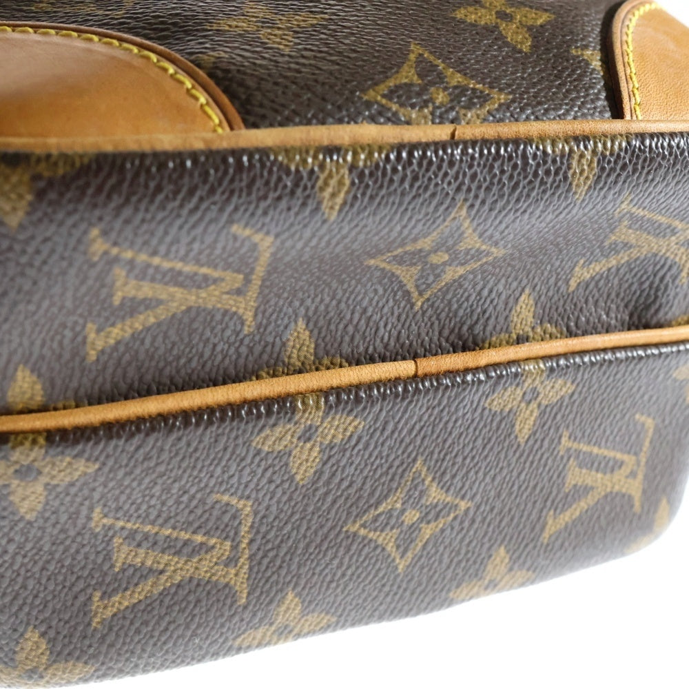 LOUIS VUITTON(ルイヴィトン) モノグラム アマゾン ショルダーバッグ ミニバッグ ブラウン ゴールド金具 レザー×PVC M45236