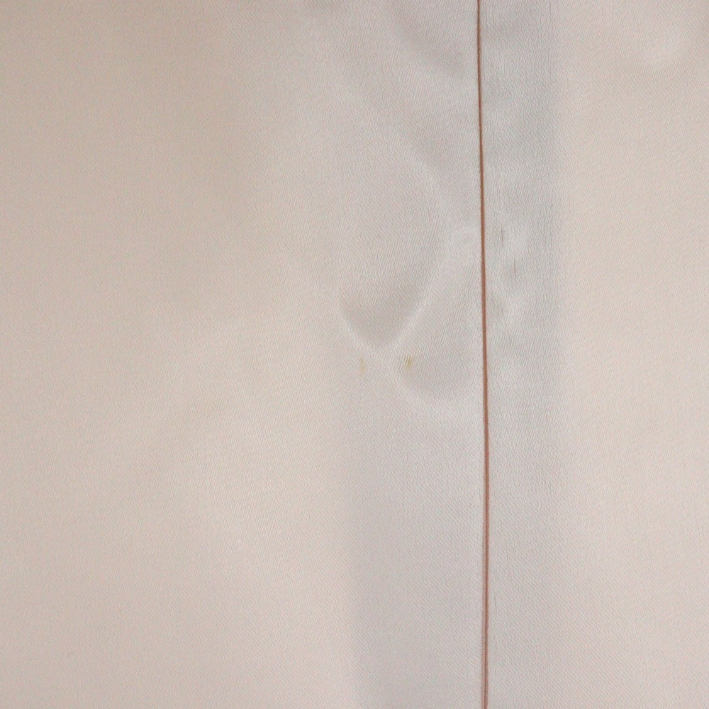 CELINE(セリーヌ) キュプラ ノースリーブ Vネック ミディアム タイト ワンピース ドレス ピンク レディース 2 6M24/4647