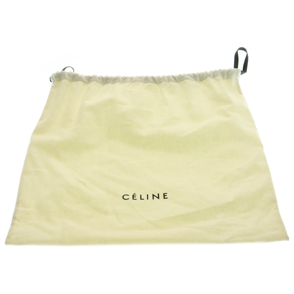 CELINE(セリーヌ) ラゲージ マイクロショッパー グレー レザー 2wayショルダーバッグ ハンドバッグ