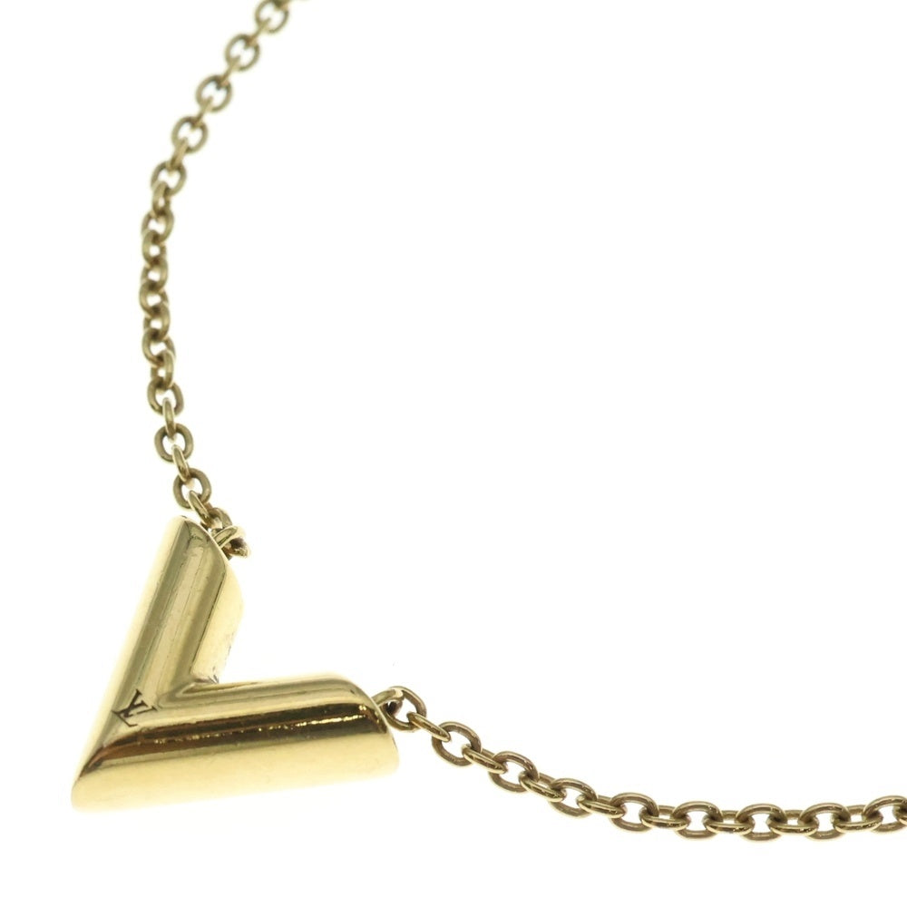 LOUIS VUITTON(ルイヴィトン) エッセンシャルV ネックレス ペンダント チェーン ゴールド GP M61083