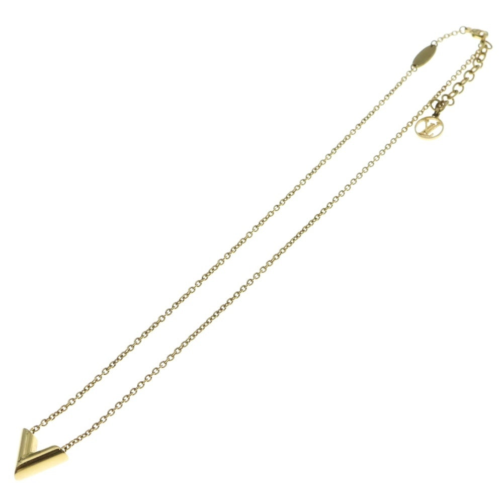 LOUIS VUITTON(ルイヴィトン) エッセンシャルV ネックレス ペンダント チェーン ゴールド GP M61083