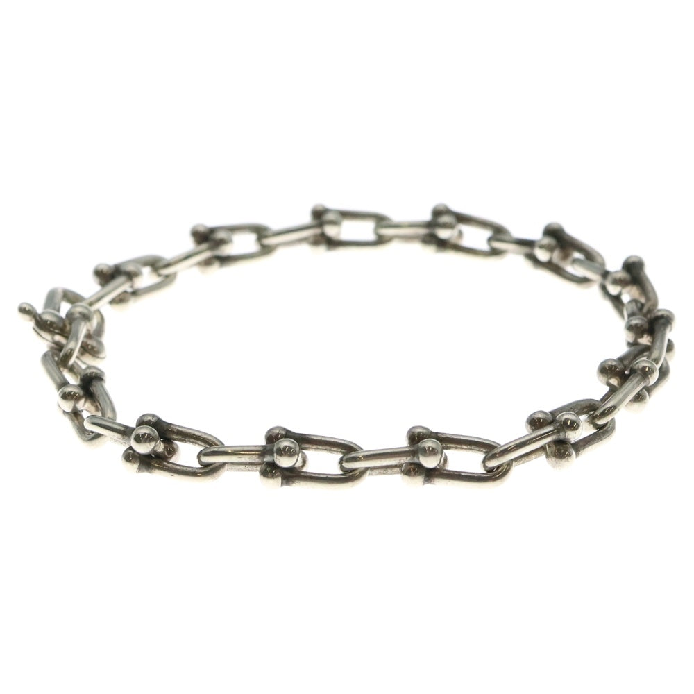 TIFFANY&Co(ティファニー) ハードウェア スモールリンク ブレスレットチェーン シルバー SV925 19.4g