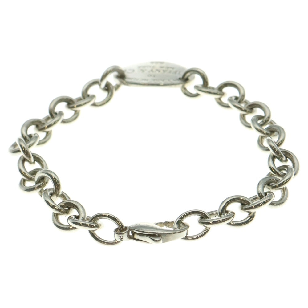 TIFFANY&Co(ティファニー) リターントゥ オーバルタグ ブレスレット チェーン シルバー925