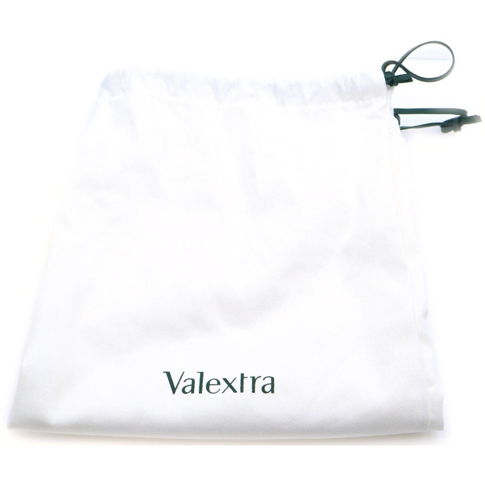 Valextra(ヴァレクストラ) Vライン ビューティーケース ベージュ レザー バニティバッグ 化粧ケース 小物