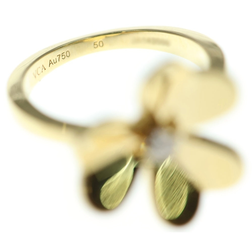Van Cleef & Arpels(ヴァンクリーフアンドアーペル) フリヴォル スモール ダイヤモンド リング 750 YG イエローゴールド #50 VCARP2DS50 ジュエリー