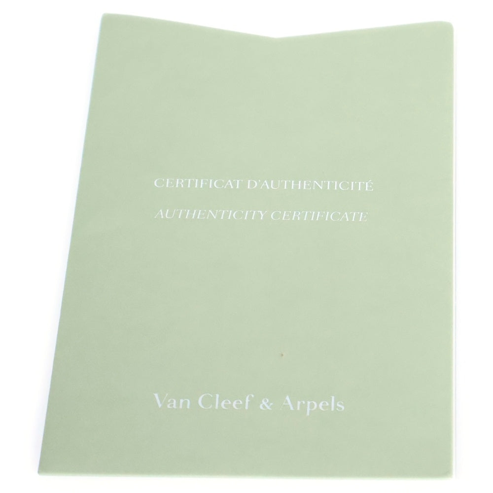 Van Cleef & Arpels(ヴァンクリーフアンドアーペル) ヴィンテージアルハンブラ カーネリアン ネックレス Au750 YG イエローゴールド VCARD38500 ジュエリー