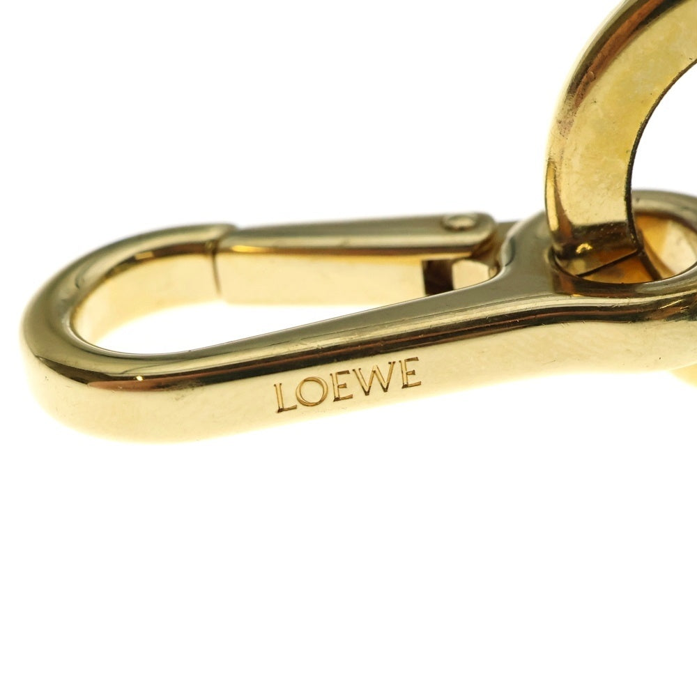 LOEWE(ロエベ) アナグラム スターフィッシュ チャーム キーホルダー ブルー×ゴールド