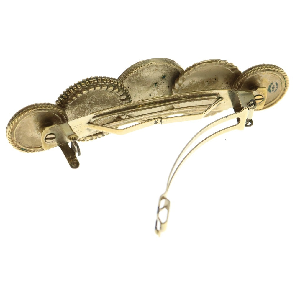 CHANEL(シャネル) ココマーク No.5 バレッタ ヘアクリップ ゴールド GP