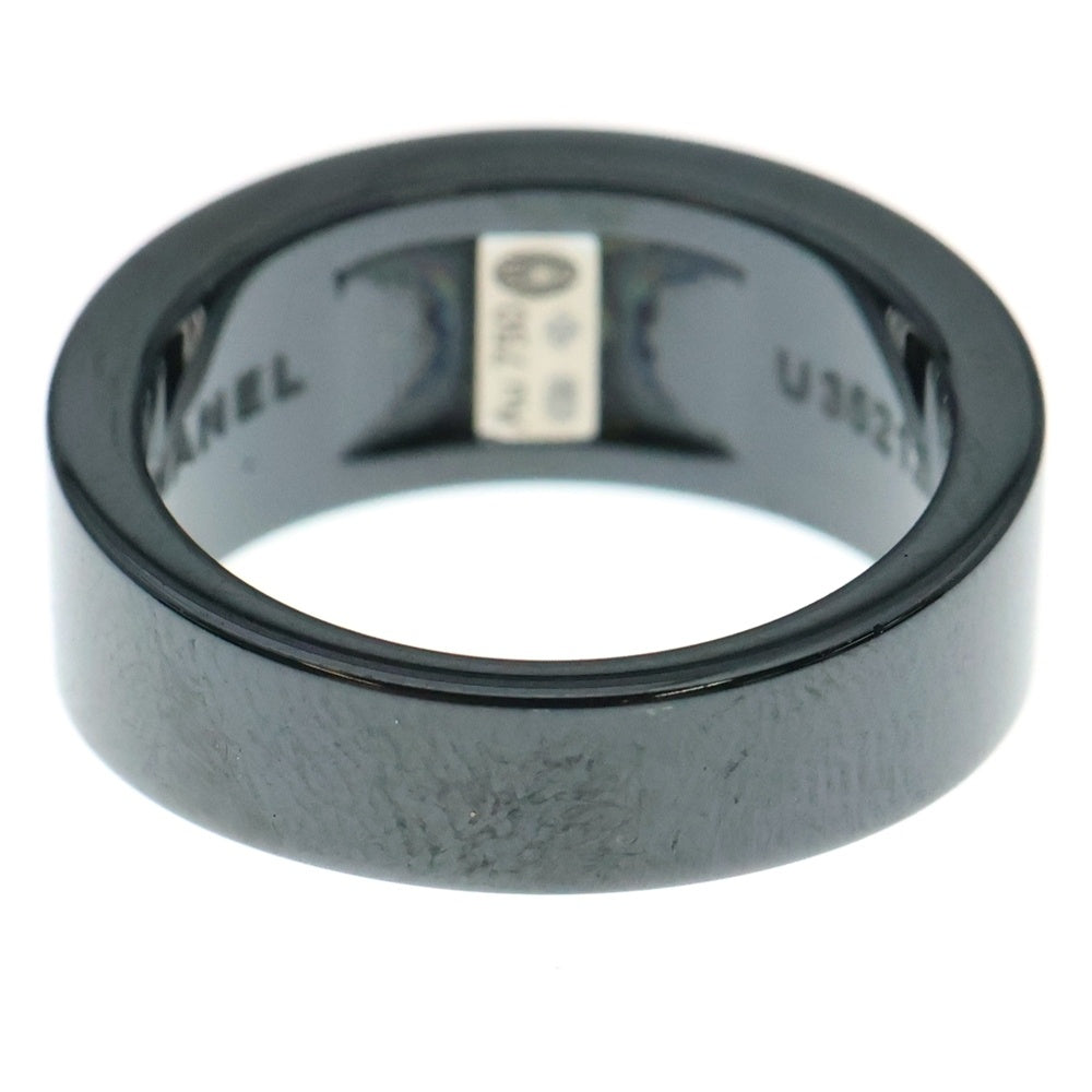 CHANEL(シャネル) コスミックドゥシャネル リング 指輪 ブラック ダイヤ Au750 5.4g