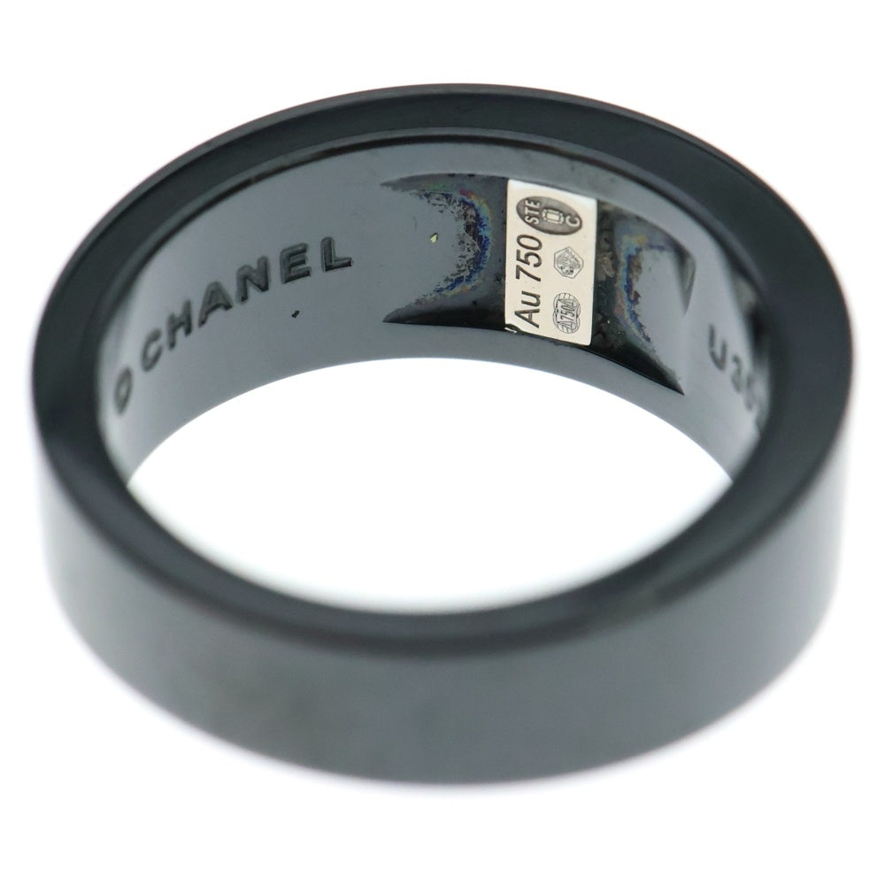 CHANEL(シャネル) コスミックドゥシャネル リング 指輪 ブラック ダイヤ Au750 5.4g