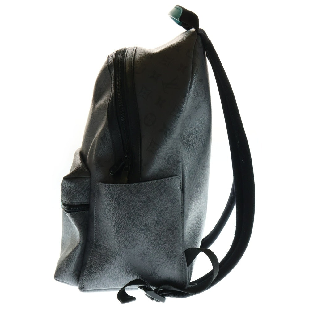 LOUIS VUITTON(ルイヴィトン) ディスカバリー バックパックPM モノグラム エクリプス リバース PVC レザー リュックサック ブラック金具 グレー/ライトブルー M11641