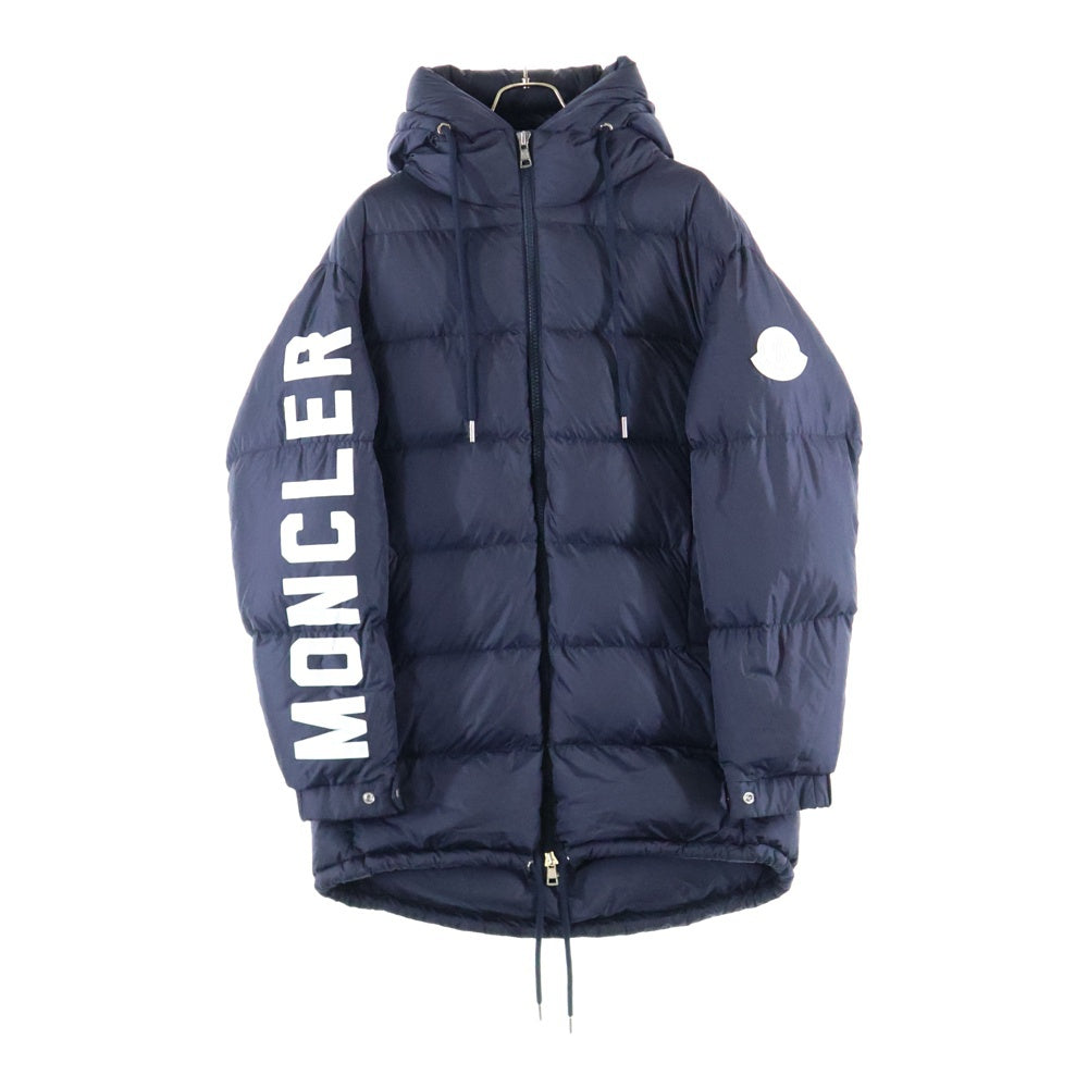 MONCLER(モンクレール) MONCENISIO モンチェニージオ アームロゴ フーデッドダウンジャケット ネイビー F20911C52200