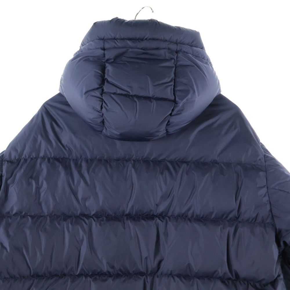 MONCLER(モンクレール) MONCENISIO モンチェニージオ アームロゴ フーデッドダウンジャケット ネイビー F20911C52200