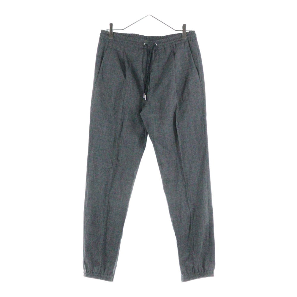 DIOR(ディオール) 21SS セットアップ CD ICON ロゴプレート ウール ジップアップ ブルゾン 1タック イージー スラックスパンツ トラウザーズ グレー 113C440A4994