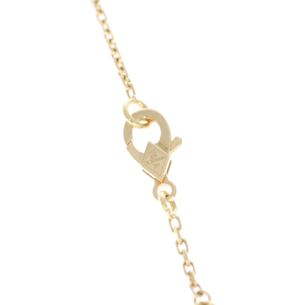 Van Cleef & Arpels(ヴァンクリーフアンドアーペル) ヴィンテージアルハンブラ マザーオブパール ネックレス ペンダント K18YG イエローゴールド/ホワイト VCARA45900