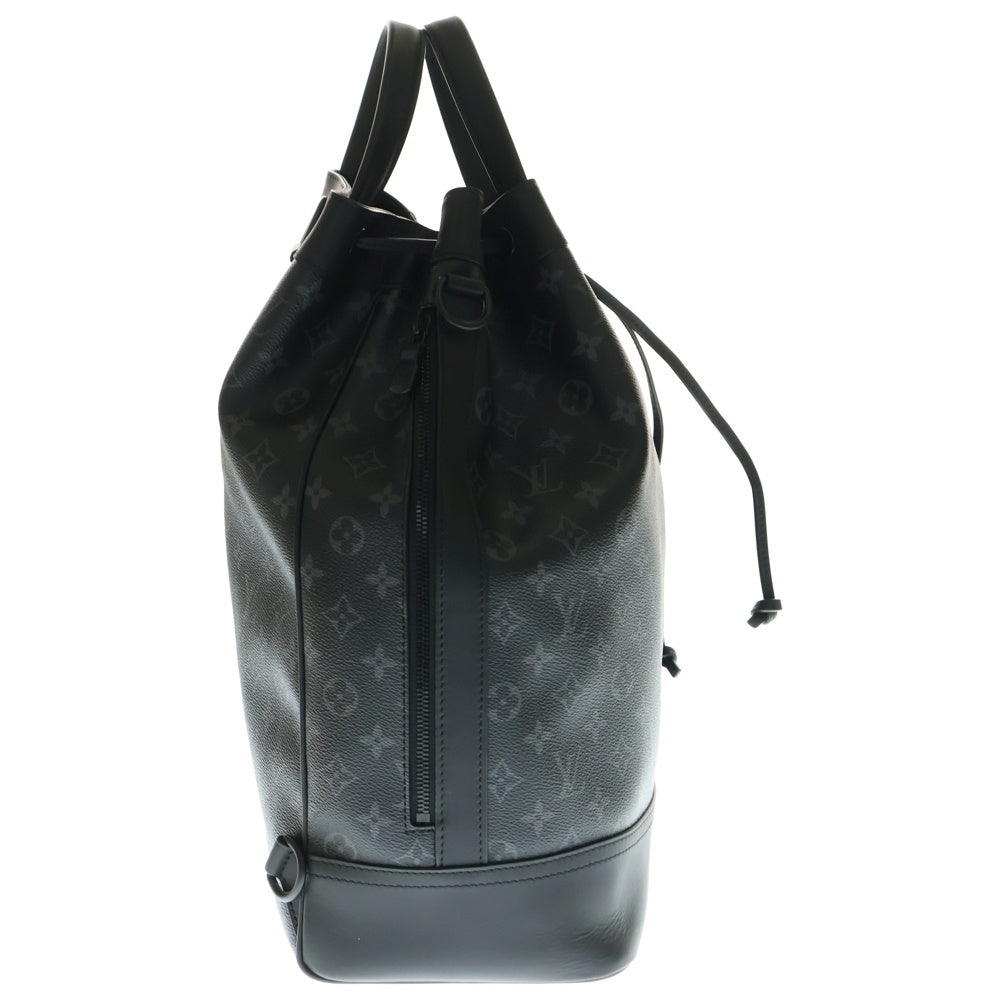 LOUIS VUITTON(ルイヴィトン) モノグラムエクリプス マキシノエスリング 2WAY レザーショルダーバッグ ハンドバッグ ブラック M46693