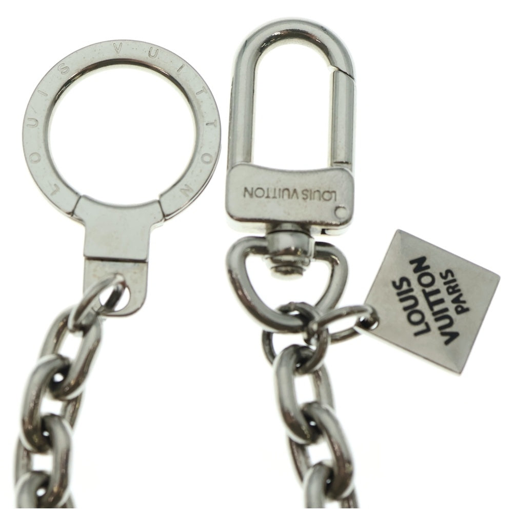 LOUIS VUITTON(ルイヴィトン) シェンヌアノクレXL キーホルダー キーリング シルバー チェーン メタル M65076