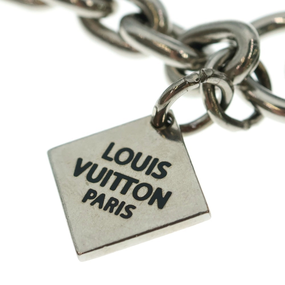 LOUIS VUITTON(ルイヴィトン) シェンヌアノクレXL キーホルダー キーリング シルバー チェーン メタル M65076