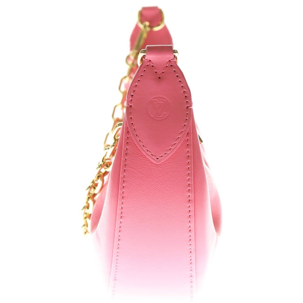LOUIS VUITTON(ルイヴィトン) オーバー ザ ムーン モノグラム バブルグラム レザー 2WAY チェーン ハンド ショルダーバッグ ゴールド金具 ピンク M59915