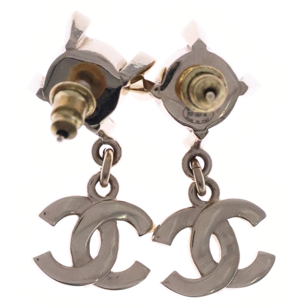 CHANEL(シャネル) ココマーク フェイクパールピアス シャンパンゴールド GP B21A