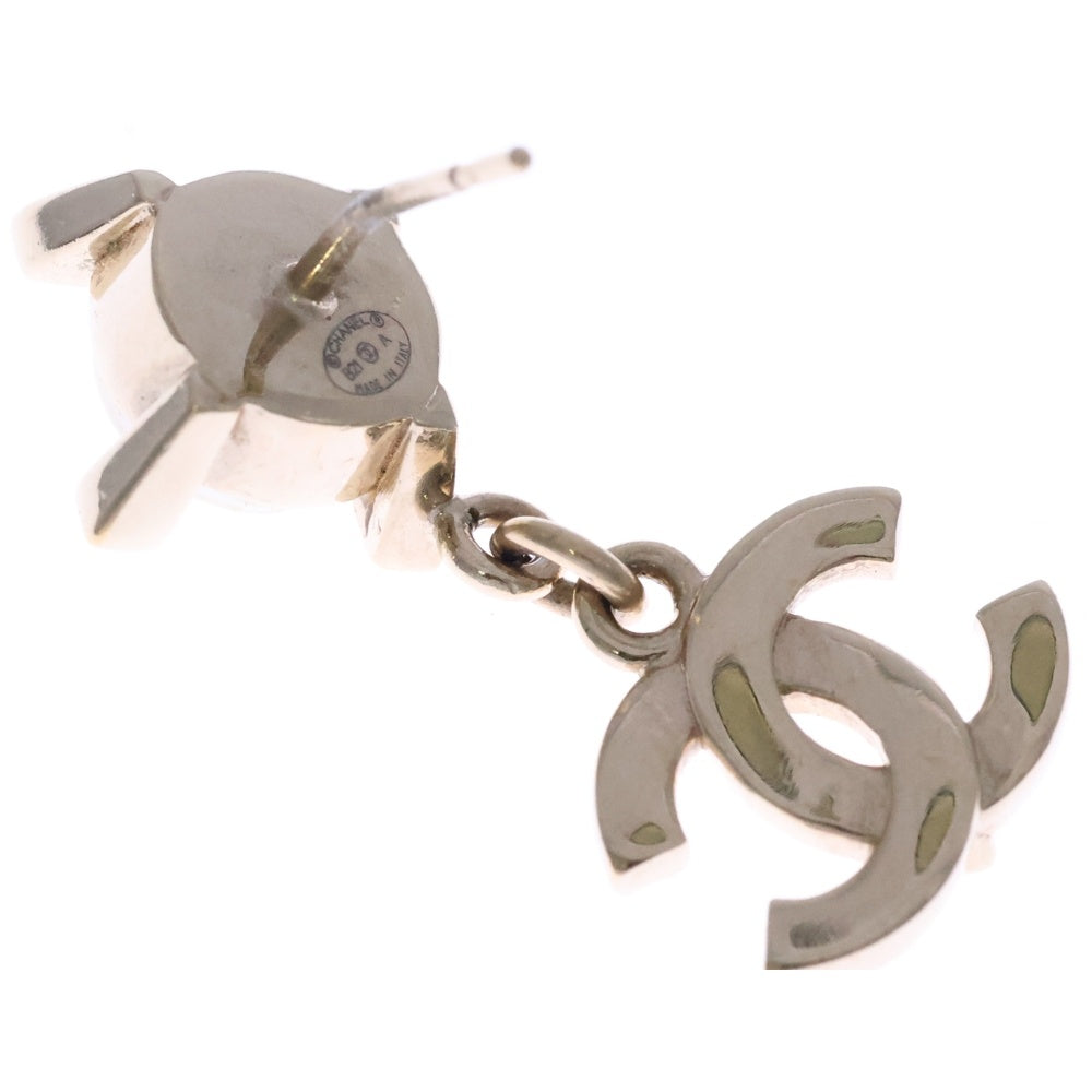 CHANEL(シャネル) ココマーク フェイクパールピアス シャンパンゴールド GP B21A