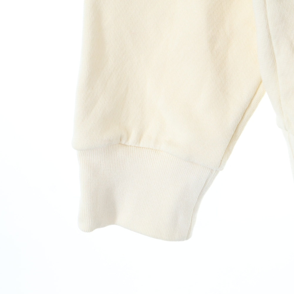 GUCCI(グッチ) ×Disney ディズニー ミッキーマウス ヴィンテージロゴプリント プルオーバースウェットパーカー フーディー アイボリー 469251