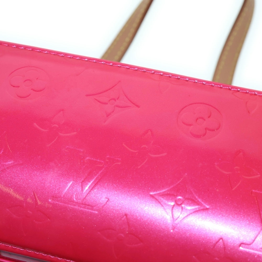 LOUIS VUITTON(ルイヴィトン) サリヴァン オリゾンタルPM モノグラム ヴェルニ パテントレザー ハンドバッグ ゴールド金具 ピンク M91269