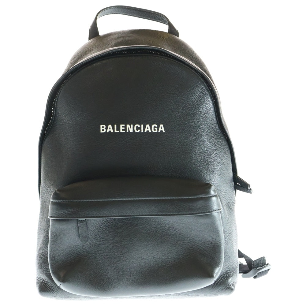 BALENCIAGA(バレンシアガ) エブリデイ バックパック リュックサック ブラック レザー 552379 シルバー金具