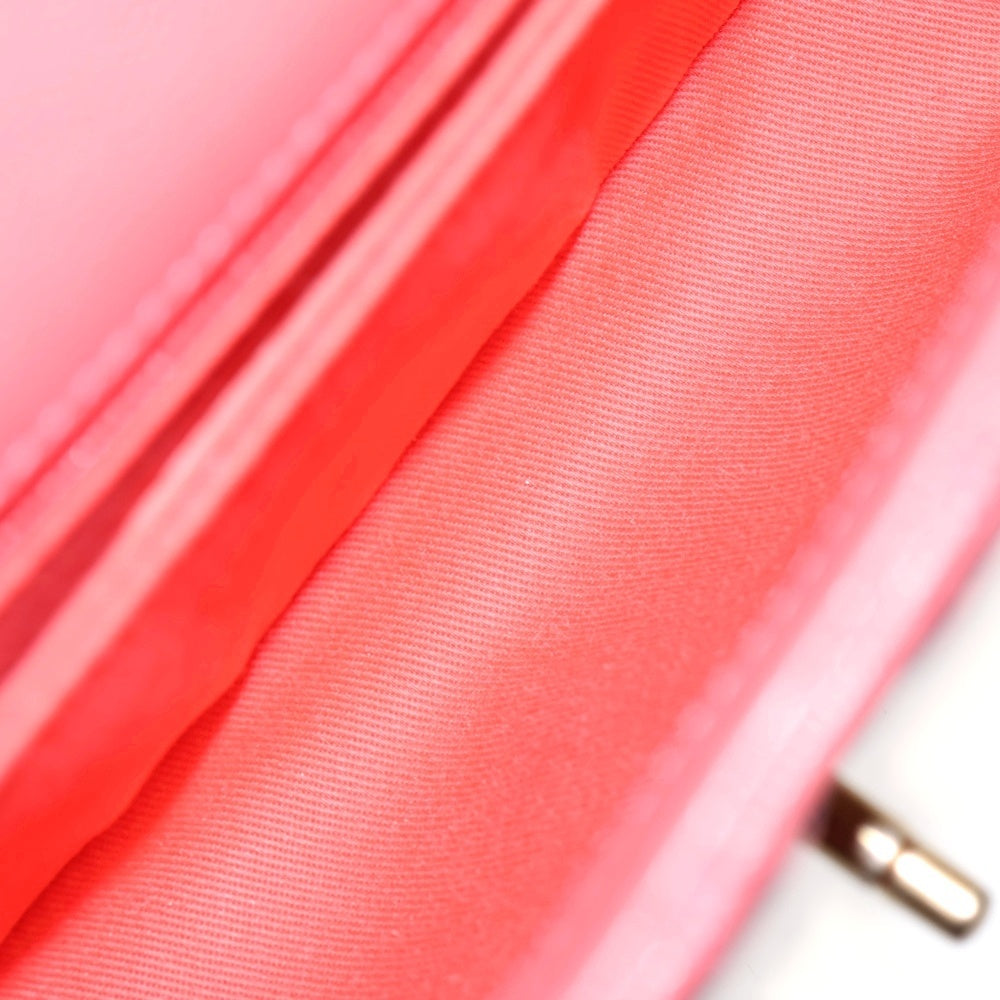 CHANEL(シャネル) ココハンドルXS トップハンドル ココマーク ターンロック キャビアスキン レザー 2WAY ハンド チェーンショルダーバッグ ゴールド金具 ピンク A92990 27番台