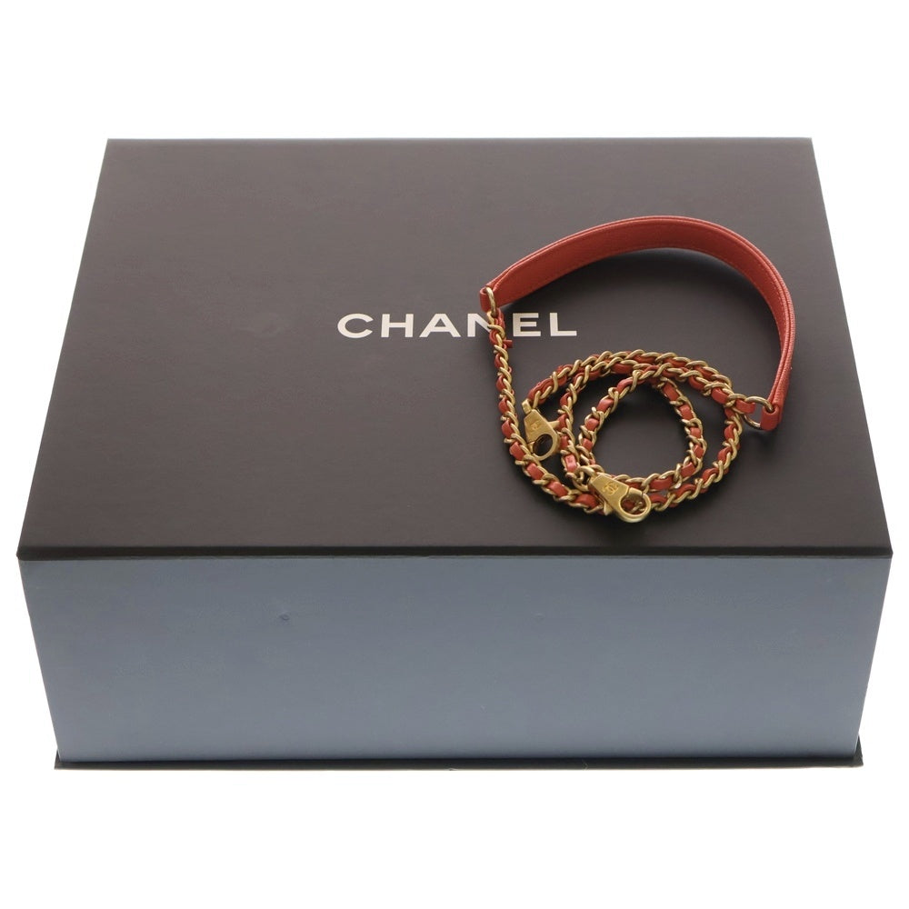 CHANEL(シャネル) ココハンドルXS トップハンドル ココマーク ターンロック キャビアスキン レザー 2WAY ハンド チェーンショルダーバッグ ゴールド金具 ピンク A92990 27番台