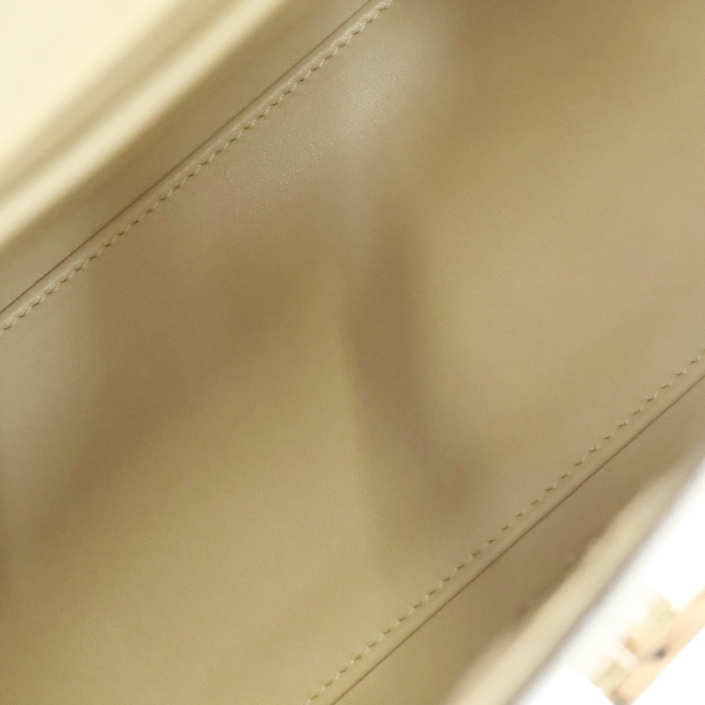 Valextra(ヴァレクストラ) イジィデミニ 2WAY レザーハンドバッグ ショルダーバッグ ホワイト V5E23 028