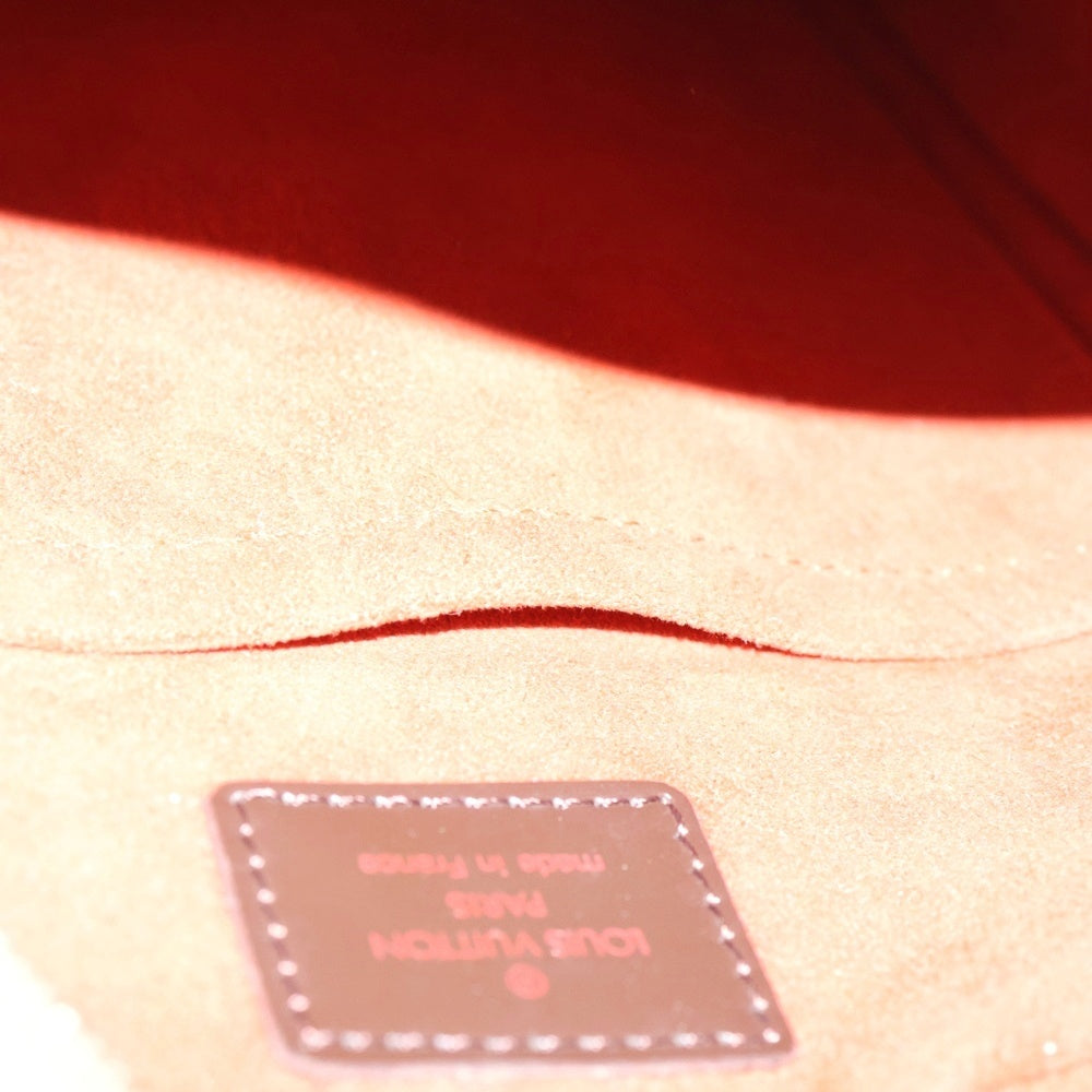 LOUIS VUITTON(ルイヴィトン) イパネマPM ダミエ PVC レザー ショルダーバッグ ゴールド金具 ブラウン N51294