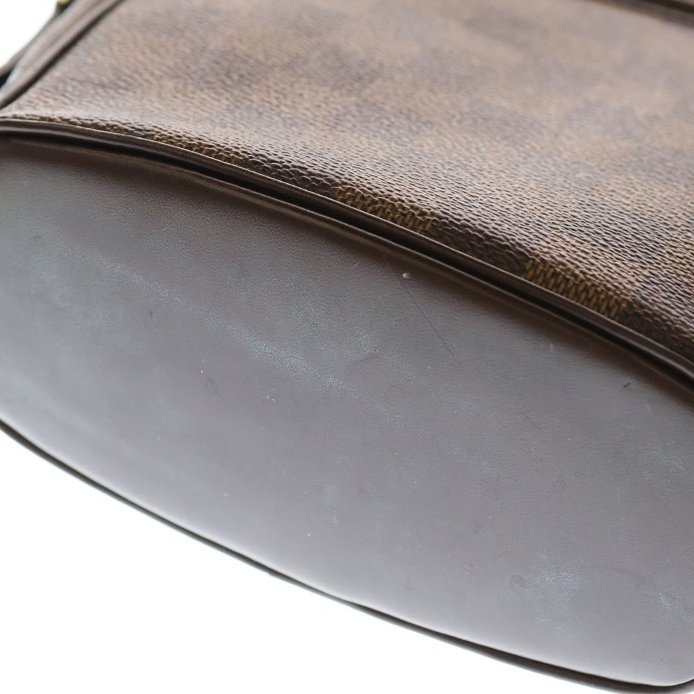 LOUIS VUITTON(ルイヴィトン) イパネマPM ダミエ PVC レザー ショルダーバッグ ゴールド金具 ブラウン N51294
