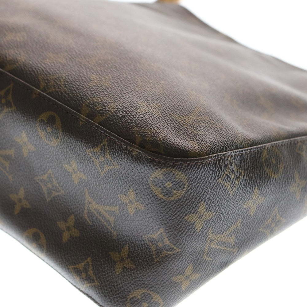 LOUIS VUITTON(ルイヴィトン) ルービングGM モノグラム PVC レザー ワンショルダーバッグ ゴールド金具 ブラウン M51145