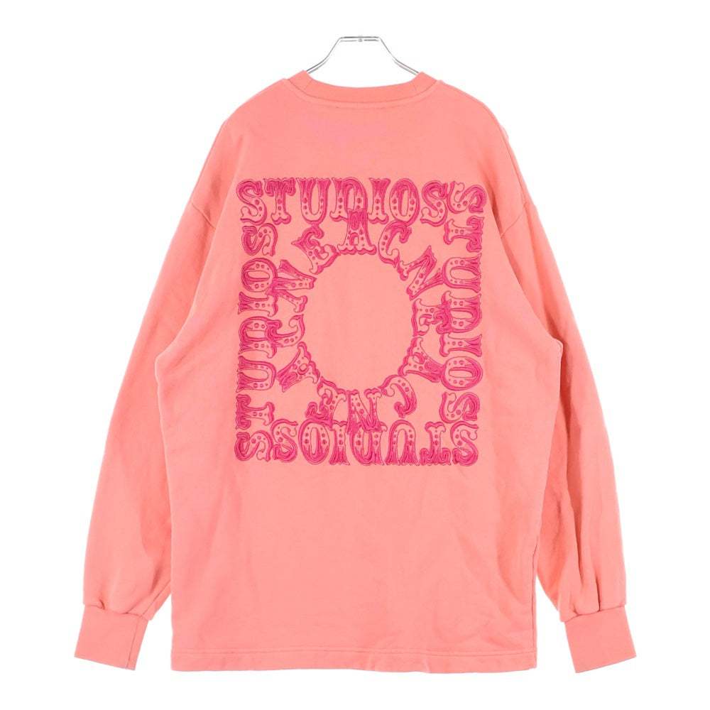 Acne Studios(アクネ ストゥディオズ) バックロゴ刺繍 クルーネック 