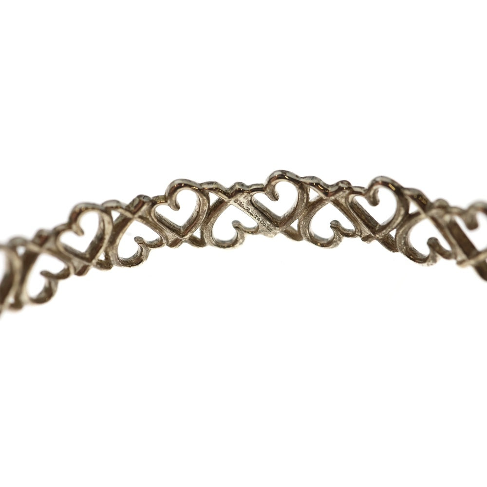 TIFFANY & Co.(ティファニー) ラビングハート バングル ブレスレット シルバー SV