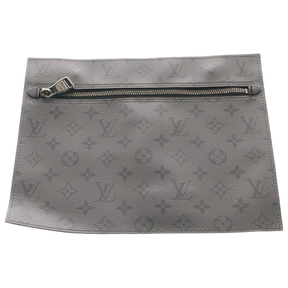 LOUIS VUITTON(ルイヴィトン) モノグラム・エクリプス カバジップGM ハンドバッグ トートバッグ ブラック×グレー PVC M45379 シルバー金具