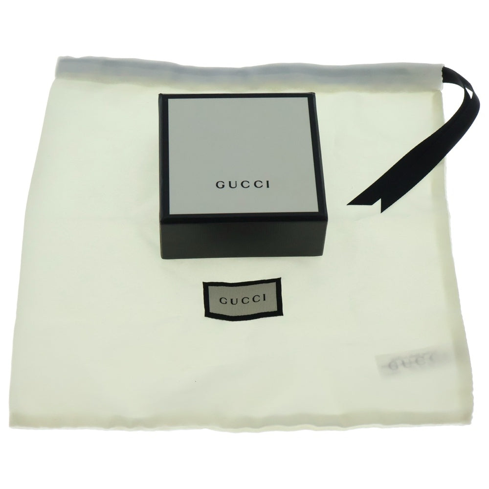 GUCCI(グッチ) ロゴ 2連 シルバー ブレスレット チェーン